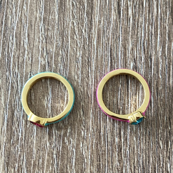 💫 Lot de deux bagues - Picture 2 of 2